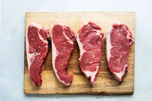 Farmers Choice Premium Grass Fed Strip Steaks